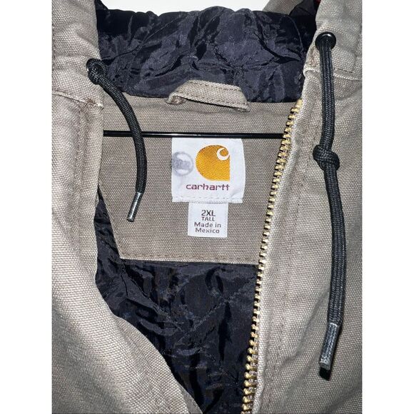 Carhartt Men’s 2xl Tall brown vintage canvas chore work barn vest - Picture 3 of 8